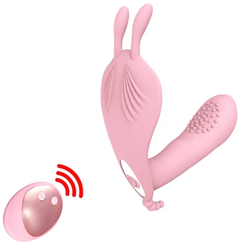 Prostata zabawki majtki wibrator motylek albo delikatnej dildo wibrator G spot stymulator łechtaczki Vagianl masażer sexetoys