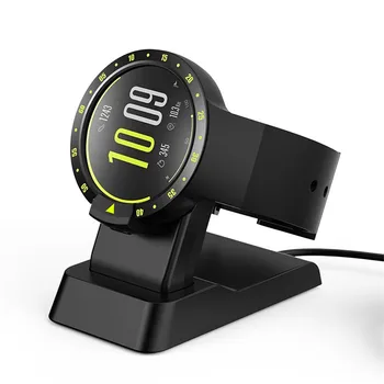 Ładująca podstawka dokująca zasilacz uchwyt do Ticwatch E / S czarny ochronny ładowania stoisko wymiana stacji inteligentny zegarek ładowarka