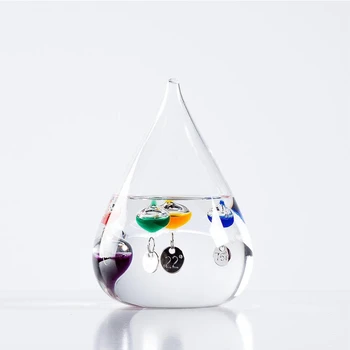 Termometr Galileo Kropla Wody Prognoza Pogody Butelka Twórczy Ozdoba Prezent Na Urodziny Dla Dzieci Zabawka