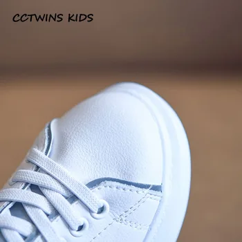 CCTWINS buty dla Dzieci 2019 Wiosna chłopcy Moda, Sport, buty do biegania dzieci skóra naturalna trener Babys dziewczyny obuwie FC2532
