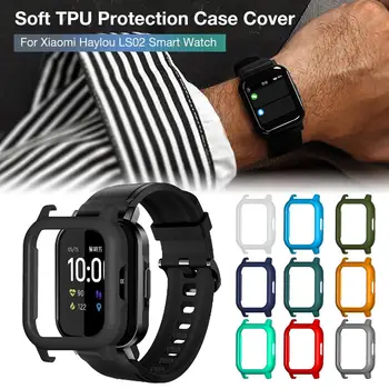 Rondaful PC Hard Protector Case Cover Shell Protective dla Xiaomi Haylou LS02 Zegarek Smart Watch Frame odporność na uderzenia zderzak