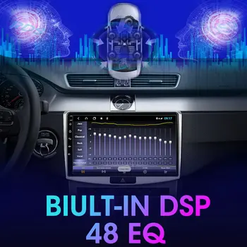 Android 10.0 4G NET wifi RDS DSP Car Radio HD Multimedia Video Player do VW Volkswagen Passat B7 B6 2010-Magotan CC 4G+64G