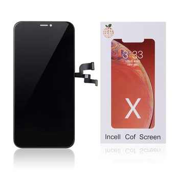 Idealny do naprawy AAA++ lncell LCD do iPhone X XR XS Max wymiana wyświetlacza ekran dotykowy w zbieraniu digitizer iphone 11 Pro Max