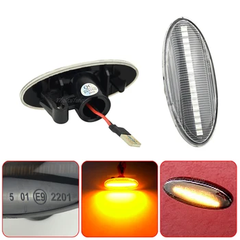 Smart Forfour W453 2016 2017 2018 2019 Flasher Repeater Turn Signal Lamp LED Dynamic Side Marker Light Indicator