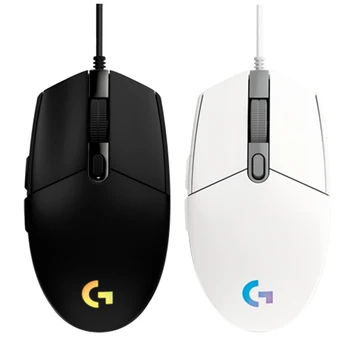 Logitech - G102 LIGHTSYNC 2nd Gen Optical Gaming Mouse (mysz, przewodowa, optyczna mysz zgodna z komputera stacjonarnego / laptopa, Windows,biały, czarny