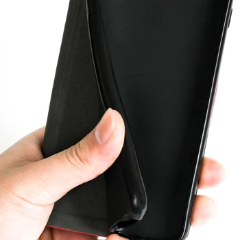 Urządzony w luksusowym PU skórzane etui do Asus ROG Phone 2 ZS660KL klapki skórzane etui do Asus ZS660KL etui do telefonu miękka silikonowa pokrywa tylna TPU