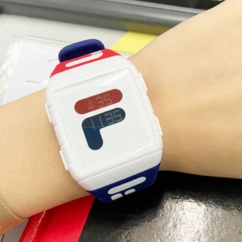 Moda LED Jelly kolorowe znane marki mężczyźni i kobiety zegarki sportowe casual moda silikonowy strój dla dzieci zegarek Kwarcowy zegarek