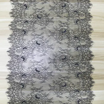 (3 m/lot) 60 cm kwiatowe haftowane rzęsy koronki taśmy akcesoria do ubrań koronkowy materiał handmade DIY Craft tkaniny