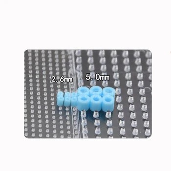 5 mm Hama koraliki Pegboard kwadratowy kształt Perler beads 4 szt./kpl. średnica 15 cm koło puzzle szablon dla kreatywnych zabawek edukacyjnych