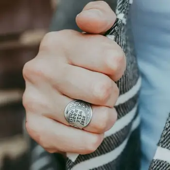 Księżyc i list szerokie pierścienie podłogowa rocznika stop srebra Rocznika temperament Japonia Korea stylu pierścień dla kobiet biżuteria prezent