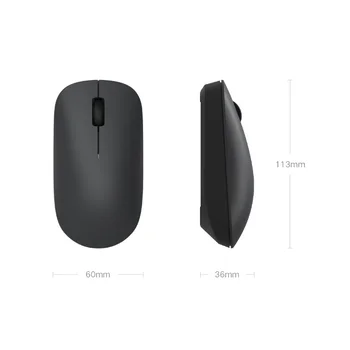 Xiaomi Wireless Mouse Lite 2.4 GHz 1000DPI ergonomiczna mysz optyczna przenośna mysz komputerowa USB odbiornik biurowe mysz do gier na PC 2.4 G