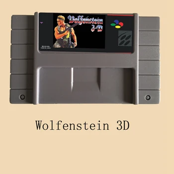 Wolfenstein 3D 46 Pin 16 bitów szary karty gry dla USA NTSC gracza gry