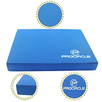 ProCircle Balance Pad - Blue Non mają przesunięciu Yoga Pad-Must have dla joginów tancerzy i sportowców - idealnie nadaje się do podstawowych ćwiczeń i ćwiczeń fizycznych