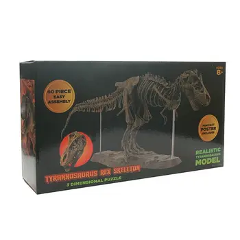 T Rex Tyrannosaurus Rex Skeleton Dinosaur Toy Animal Model Collector Super Decor Y4UD