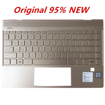 Dla HP Envy13 ENVY 13-AQ 13-AQ0007TX TPN-W144 laptop LCD pokrywa tylna/panel przedni/podstawka pod dłonie/obudowa dolna złoto