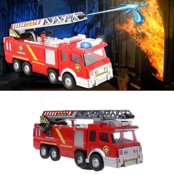Spray Wody Ciężarówka Zabawka Strażak Strażacki Samochód Muzyka Światło Zabawki Edukacyjne Chłopiec Dzieci Zabawka Prezent