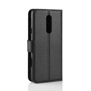LG G7 Fit flip Case skórzane etui do telefonu LG G7 Fit Book Style portfel gniazdo kart stoisko flip etui dla LG G7 Fit