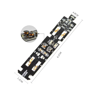 PCB Board IC Circuit Board 2pcs Model Train 1:160 N Scale Electric Train Upgrade Parts with Sound and Light