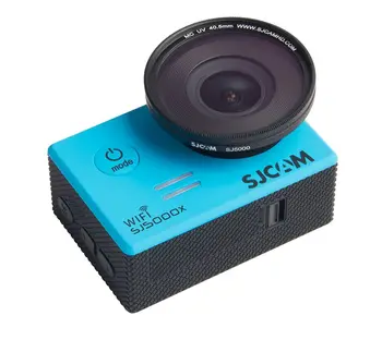 Oryginalny SJCAM Sj5000 SJ5000X SJ4000 wifi szkło optyczne ochrona przed promieniowaniem UV osłona obiektywu CPL filtr filtr UV osłona obiektywu do aparatu H9/H3