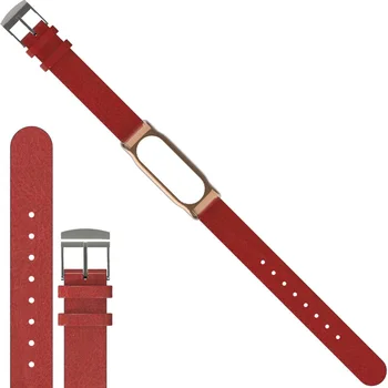 Mi Band 2 Pasek bransoletka skórzana wymienić dla Xiaomi Mi Band 2 bransoletka zegarek dla Xiaomi Mi2 Miband 2 akcesoria