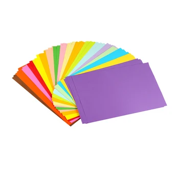 A4 120 g/180g/230г 3 rodzaje gruby kolorowy papier karton tektura DIY Handmake Notatki rzemiosło origami Papier
