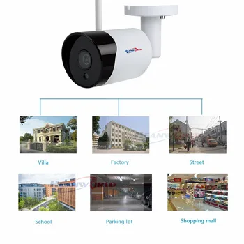 2MP WiFi Outdoor Camera 1080P SD Slot IP Camera Full HD Home Security Camera Wireless Wodoodporny Surveillance CCTV IP Cam P2P