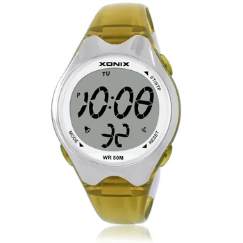 Damski sportowy zegarek cyfrowy zegarek wielofunkcyjny wodoodporny do 50 m dziewcząt pływać odkryty zegarek