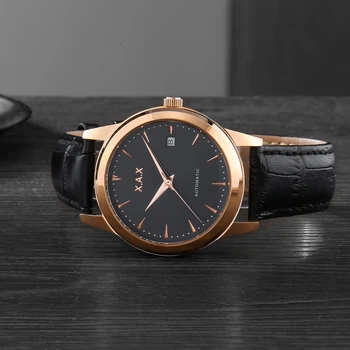 Luksusowe automatyczny zegarek męskie 3 lata gwarancji mechanizm z własnym wodoodporne sprzedaż Hurtowa Relogio Automatico