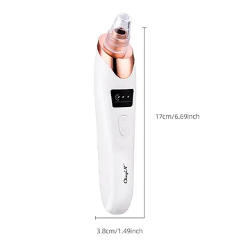 4 w 1 Blackhead Remover Vacuum 3 Speed Suction Pore Cleaner Acne Comedone Extractor Twarzowy Dirty Deep Cleansing Beauty Device
