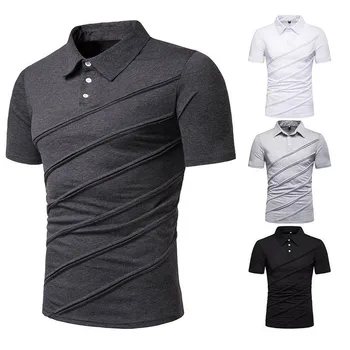 2020 nowa męska koszulka polo bawełna Camiseta Polo Hombre koszulki polo Slim Fit Casual ManTops z krótkim rękawem odzież Męska