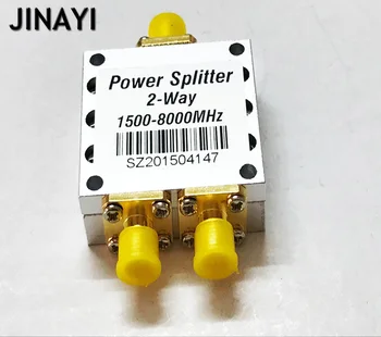 2 Way SMA żeński Power Splitter Combiner dzielnik złącze 1500~8000 Mhz