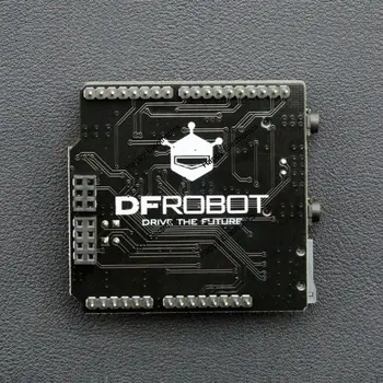 Nowy DFRobot Audio Shield dla DFRduino M0, 5V WM8978 profesjonalny Hi-Fi codec chip IIS interfejs obsługa wbudowanego wejścia mikrofonowego DC3.5
