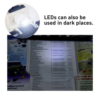 Lupa lupa naprawa szkło powiększające światło szkło Lupa Led lupa Multi Power LED oświetlenie ręka opaska powiększające