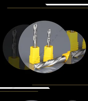 5SZT-Up &Down Cut-2 каннелюры pełnowęglikowe CNC frezów trzpieniowych bit kompresji nóż,Wolfram Końcowej obróbki drewna frezarki narzędzia,drewniana podłoga narzędzie