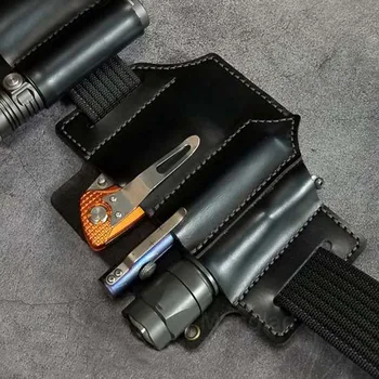 Taktyczny wielofunkcyjny pas kabura EDC przenośne narzędzie torba do przechowywania nóż uchwyt pochwy polowanie kemping wojskowa saszetka biodrówka klip