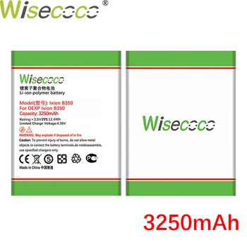 Wisecoco B 350 3250mAh bateria do telefonu komórkowego DEXP Ixion B350 wysokiej jakości nowy zamiennik+numer śledzenia