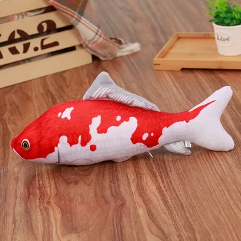 Twórczy karp karp poduszka Kryształ aksamit tkaniny symulacja ryb poduszki pluszowe zabawki modelowanie zwierząt zabawka