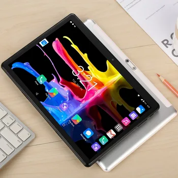 BDF 10-calowy tablet z systemem Android 4.4 Quad Core 1GB/16GB 1280*800 IPS 5MP os 2G telefon 10.1 tablet PC Google market dla dzieci