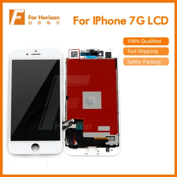 Klasa AAA dla iPhone 7 LCD-ekran dotykowy digitizer 3D-dotykowy złożenia brak martwych pikseli i darmowa wysyłka