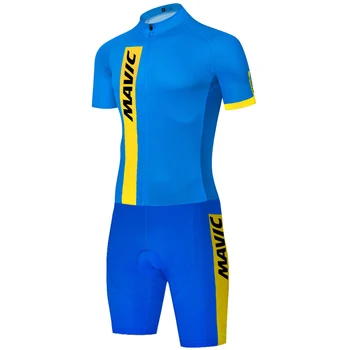 TEAM MAVIC cycling skinsuit men bicycle kombinezon elastan triathlon suit men cycling set men pro team 2020 bike jersey