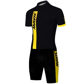 TEAM MAVIC cycling skinsuit men bicycle kombinezon elastan triathlon suit men cycling set men pro team 2020 bike jersey
