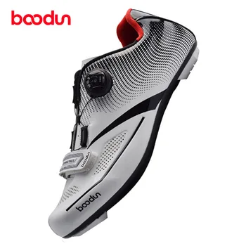 BOODUN Road Cycling Shoes Sapatilha Ciclismo Sneakers Men Women Add Pedal Set Racing Athletic Bike Self Locking Bicycle Shoes