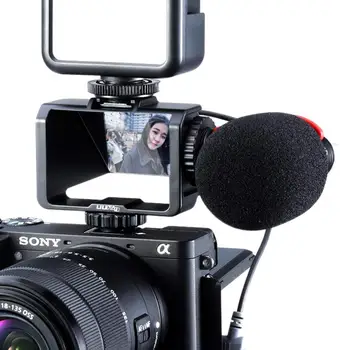 UURig Camera Vlog Selfie Flip Screen uchwyt do lustra aparatu Periscope rozwiązanie dla Sony A6000 A6300 A6500 A72 A73 A7R3