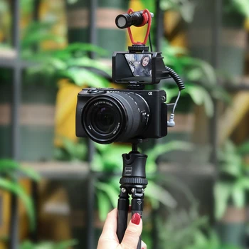 UURig Camera Vlog Selfie Flip Screen uchwyt do lustra aparatu Periscope rozwiązanie dla Sony A6000 A6300 A6500 A72 A73 A7R3
