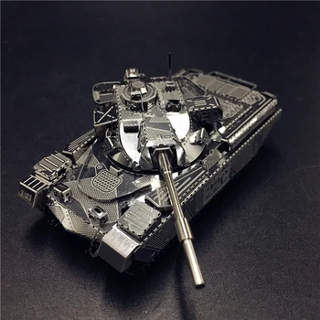 MMZ MODEL NANYUAN 3D Metal model kit JS-2 tank Chieftain MK50 Tank Assembly Model DIY 3D Laser Cut Model puzzle toys for adult