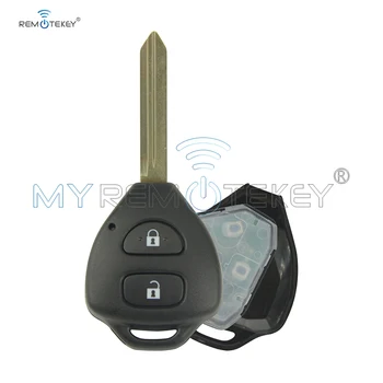Remtekey Remote Key do Toyota Auris Corolla Verso Yaris 2 przycisk 434 Mhz Toy47 z chipem 4D70 2009 2010 2011 2012 2013 klucz samochodowy