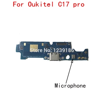Dla Oukitel C17 Pro oryginalny USB port ładowania złącze dokujące opłata elastyczny kabel ładowarka opłata z mikrofonem części zamienne