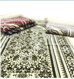 Dodatki w luksusowym stylu velvet modlitwy dywan Dywan dywany muzułmanin islamski prezent سجادالاة مسلمادية إسلامية sijad salat muslim hadiat 'iislamia