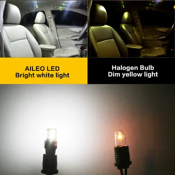 10 szt. W5W T10 LED Canbus 168 194 światła pozycyjne lampy do VW Passat b5 b6 CC Golf 4 5 6 7 Jetta mk4 mk5 mk6 Polo Tiguan