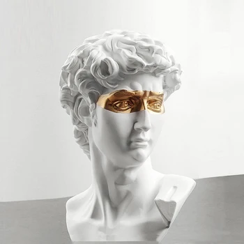 Europa Żywica Mitologia Streszczenie Rzeźba Złote Oczy David Ludzie Posągi Ozdoby Dekoracje W Domu Akcesoria Nowoczesne Rzeźby